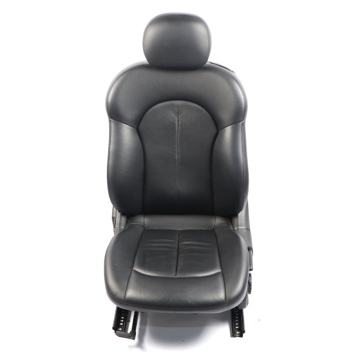 Mercedes A209 Convertible Front Seat Left N/S Heated Leather Nappa Black