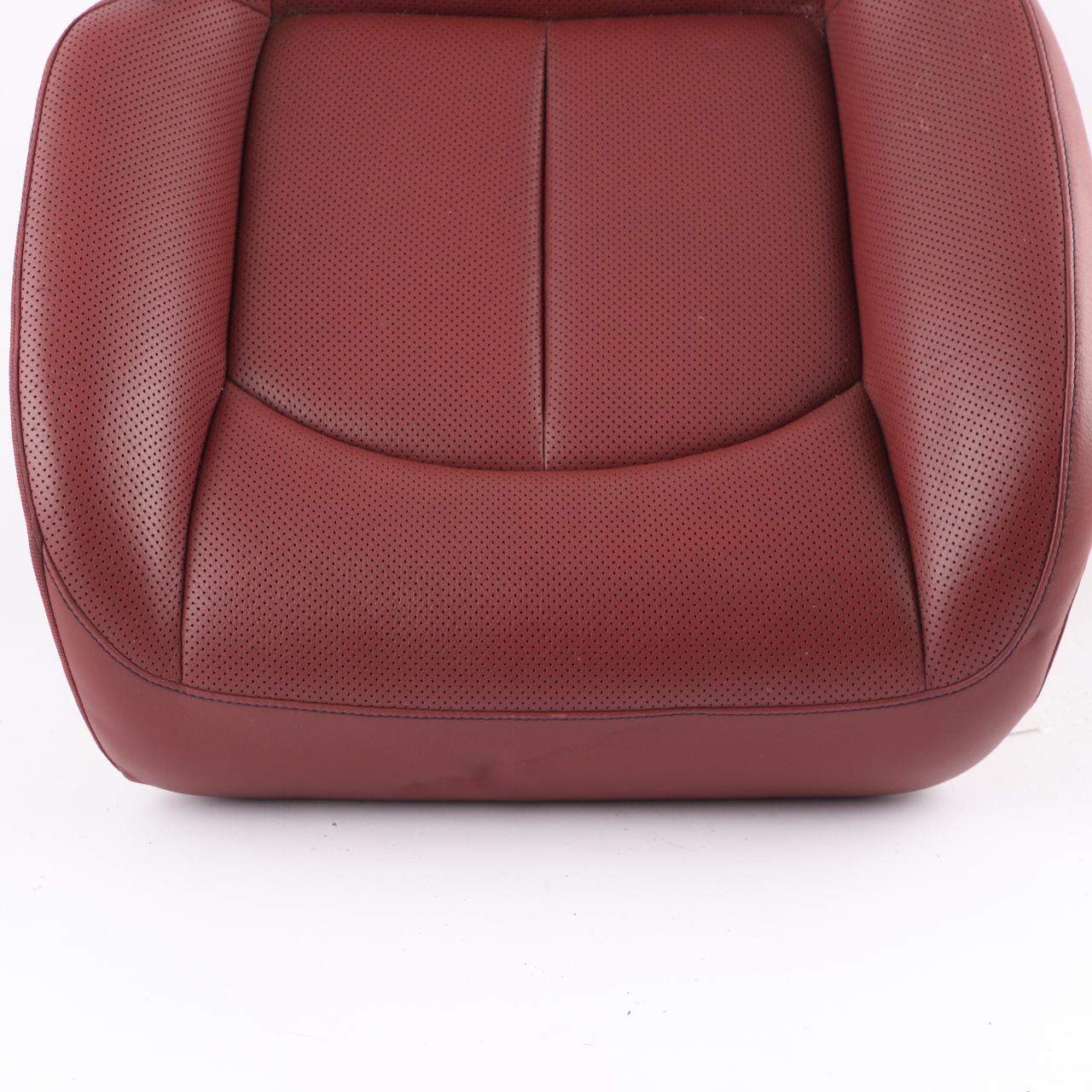 Mercedes A209 Seat Cover Front Left N/S Bench Couch Leather Amaretta Red