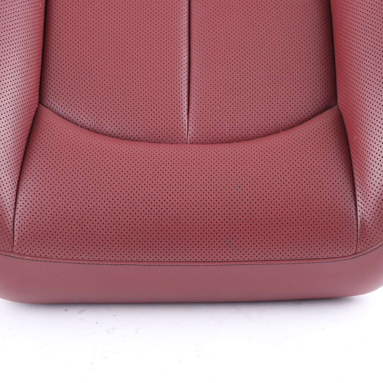 Mercedes A209 Front Seat Cover Left Right N/O/S Cloth Fabric Red Leather