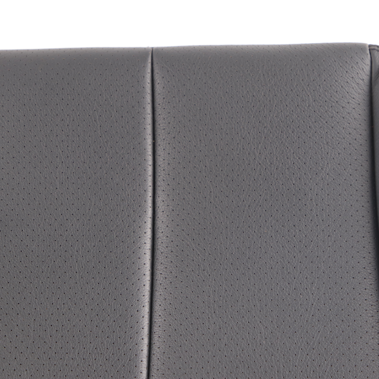 Mercedes C209 Seat Cover Rear Left N/S Cushion Covering Black Leather Nappa