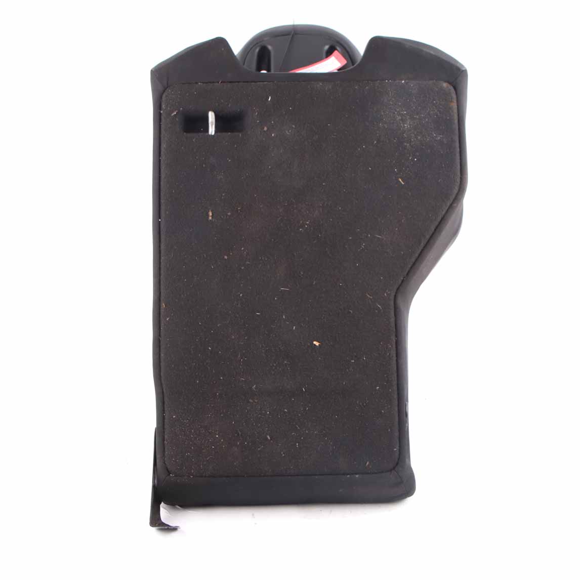 Mercedes C209 Seat Backrest Rear Right O/S Back Cover Leather Nappa Black