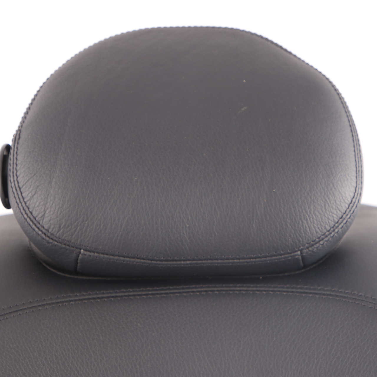 Mercedes C209 Seat Backrest Rear Right O/S Back Cover Leather Nappa Black