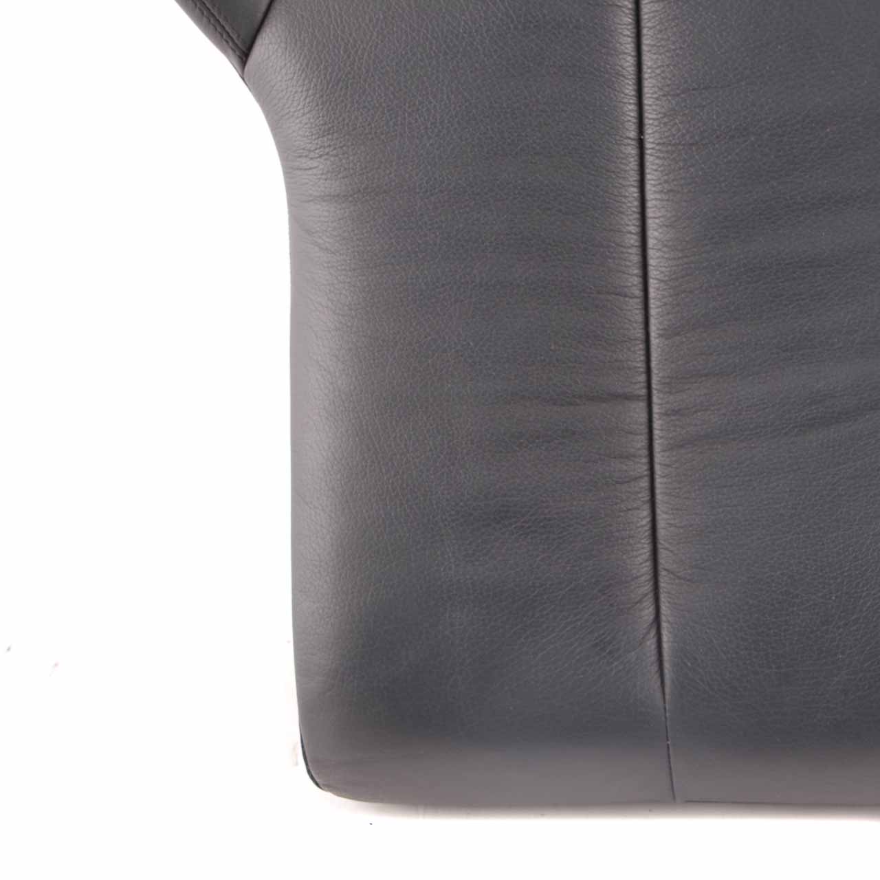 Mercedes C209 Seat Backrest Rear Right O/S Back Cover Leather Nappa Black