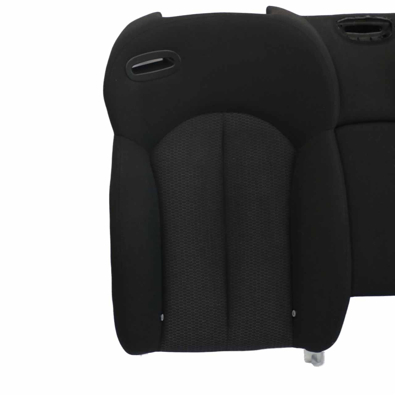 Mercedes A209 Cabrio Rear Seat Backrest Back Rest Covering Cloth Fabric Black