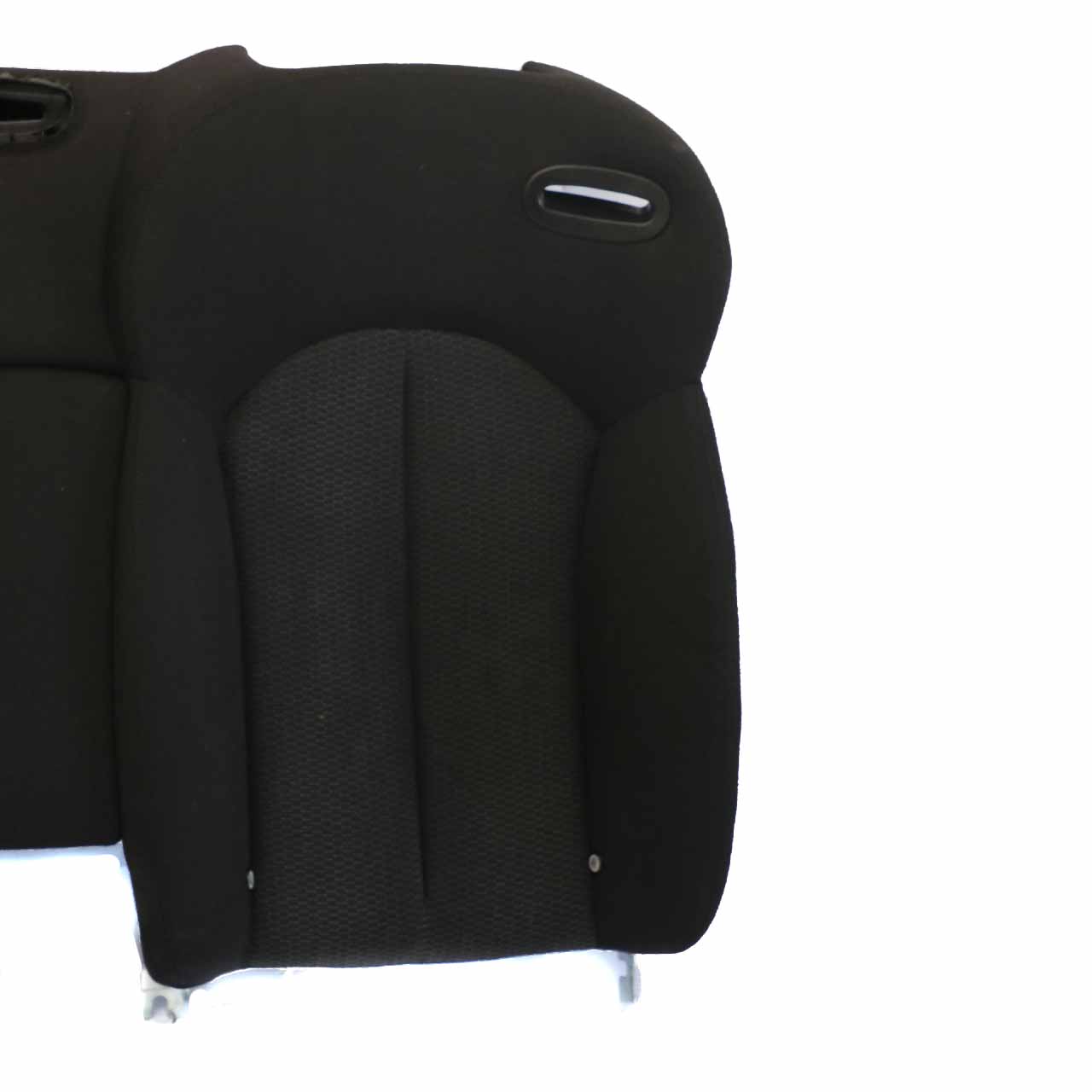 Mercedes A209 Cabrio Rear Seat Backrest Back Rest Covering Cloth Fabric Black