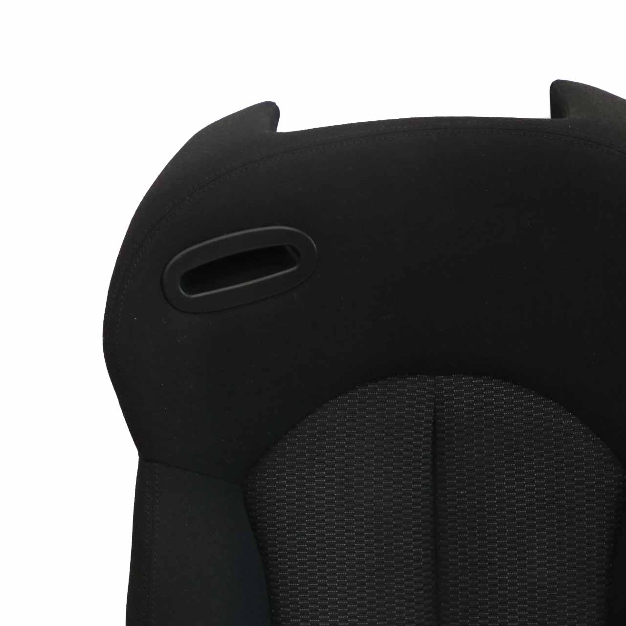 Mercedes A209 Cabrio Rear Seat Backrest Back Rest Covering Cloth Fabric Black