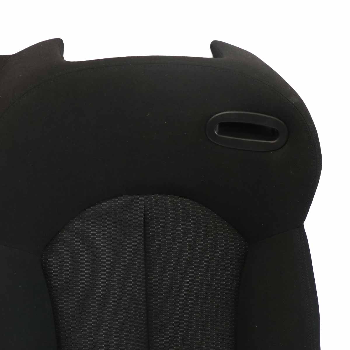 Mercedes A209 Cabrio Rear Seat Backrest Back Rest Covering Cloth Fabric Black