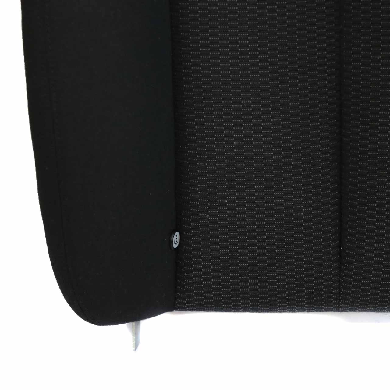 Mercedes A209 Cabrio Rear Seat Backrest Back Rest Covering Cloth Fabric Black