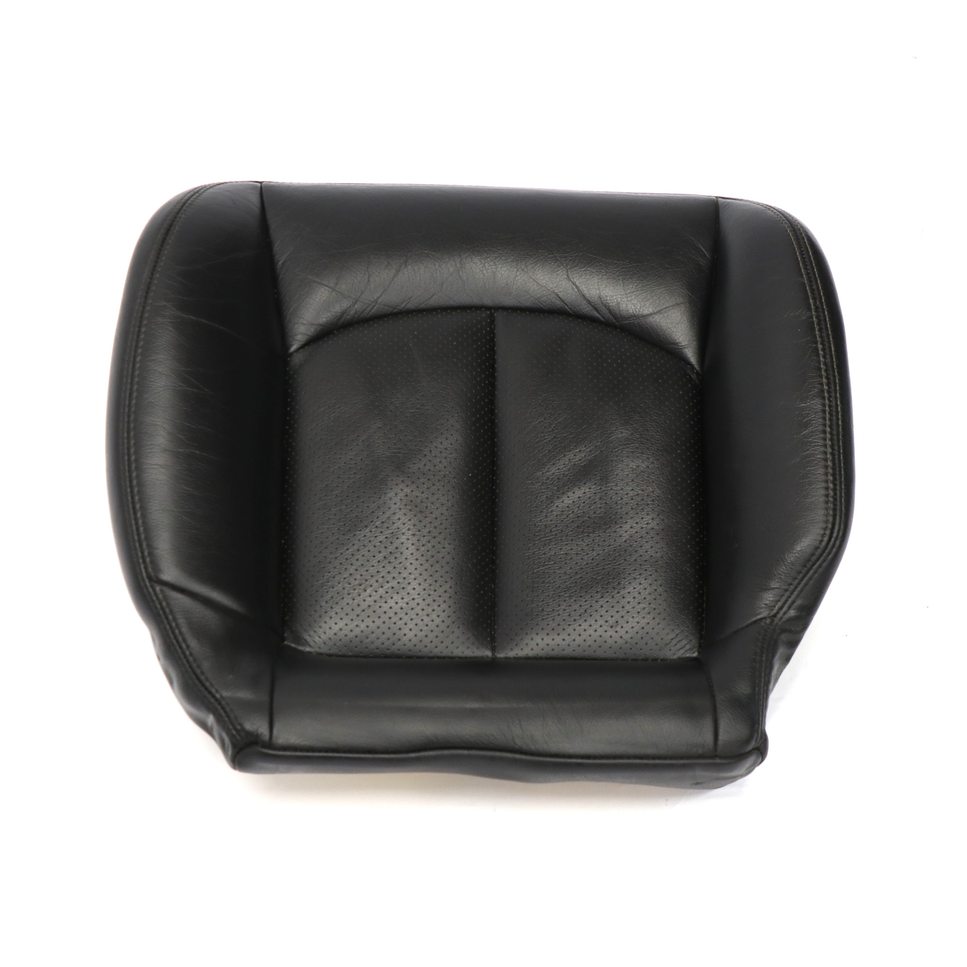 Mercedes A209 Rear Seat Cover Left N/S Cushion Cover Interior Leather Black