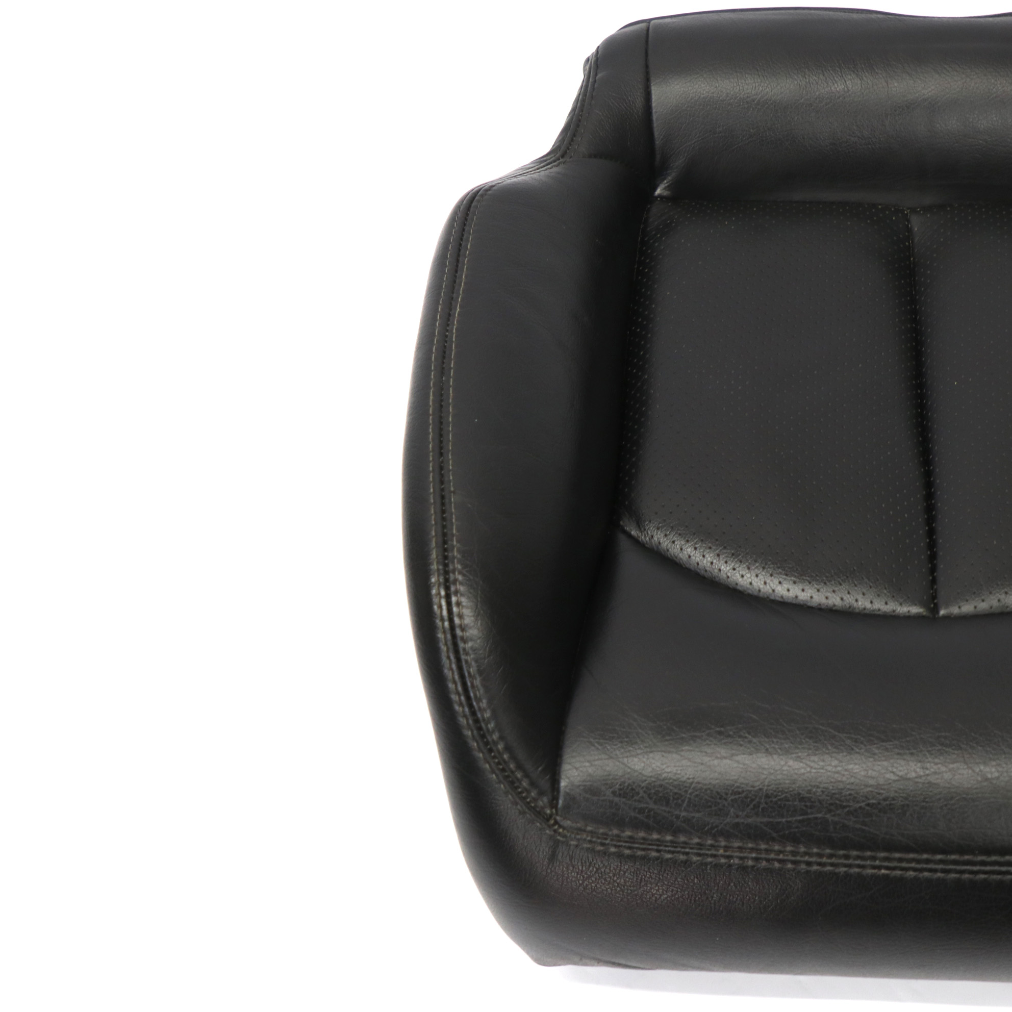 Mercedes A209 Rear Seat Cover Left N/S Cushion Cover Interior Leather Black