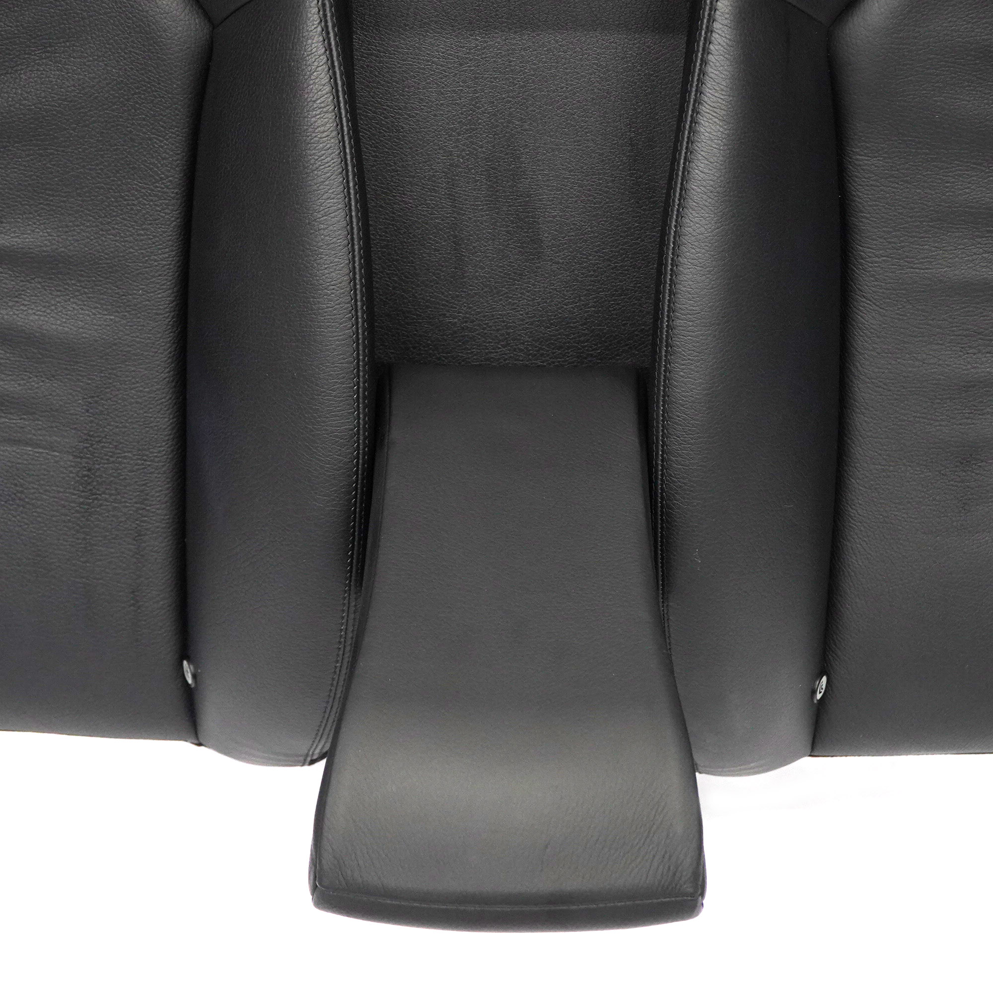 Mercedes A209 Cabrio Rear Seat Backrest Back Rest Heated Black Leather Nappa