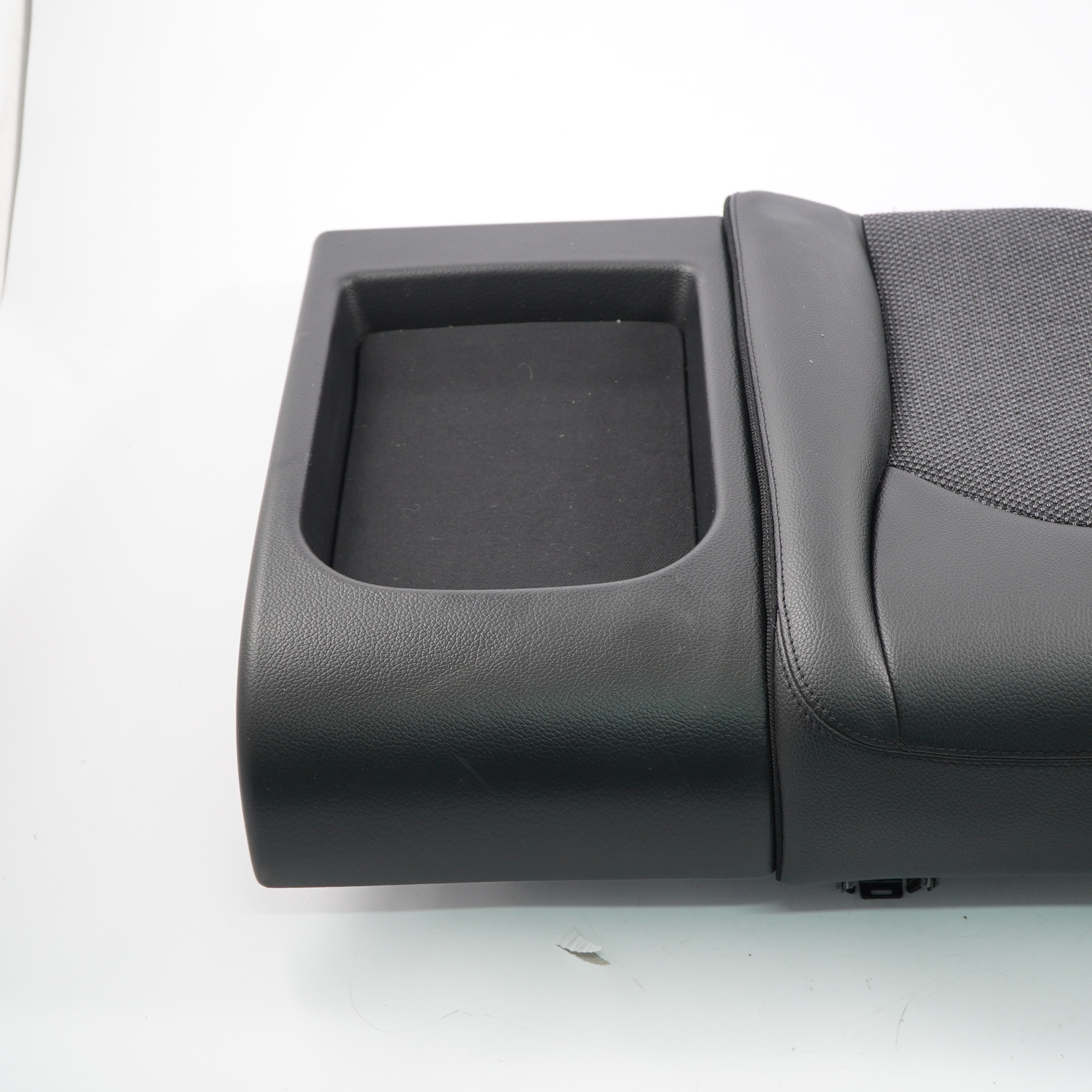 Mercedes C209 Seat Cover Rear Left N/S Seat Cushion Black Cloth Leather