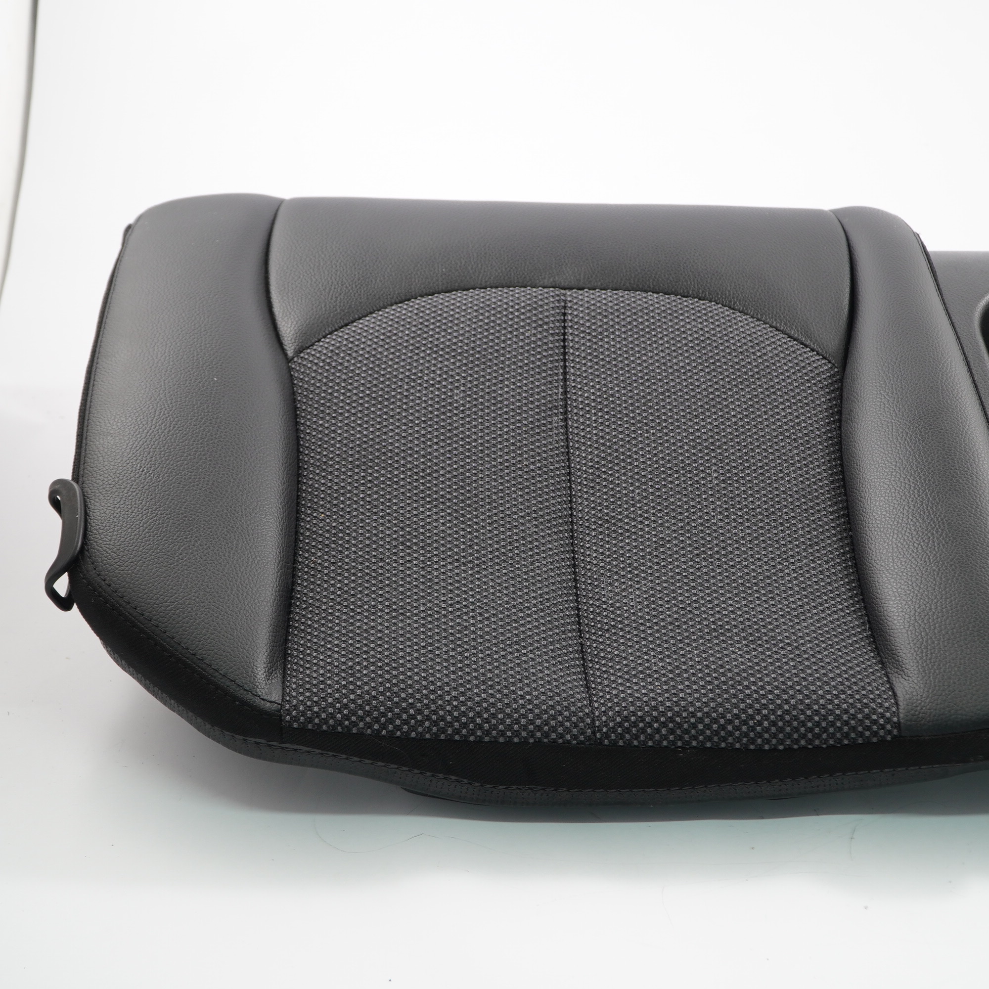 Mercedes C209 Seat Cover Rear Left N/S Seat Cushion Black Cloth Leather