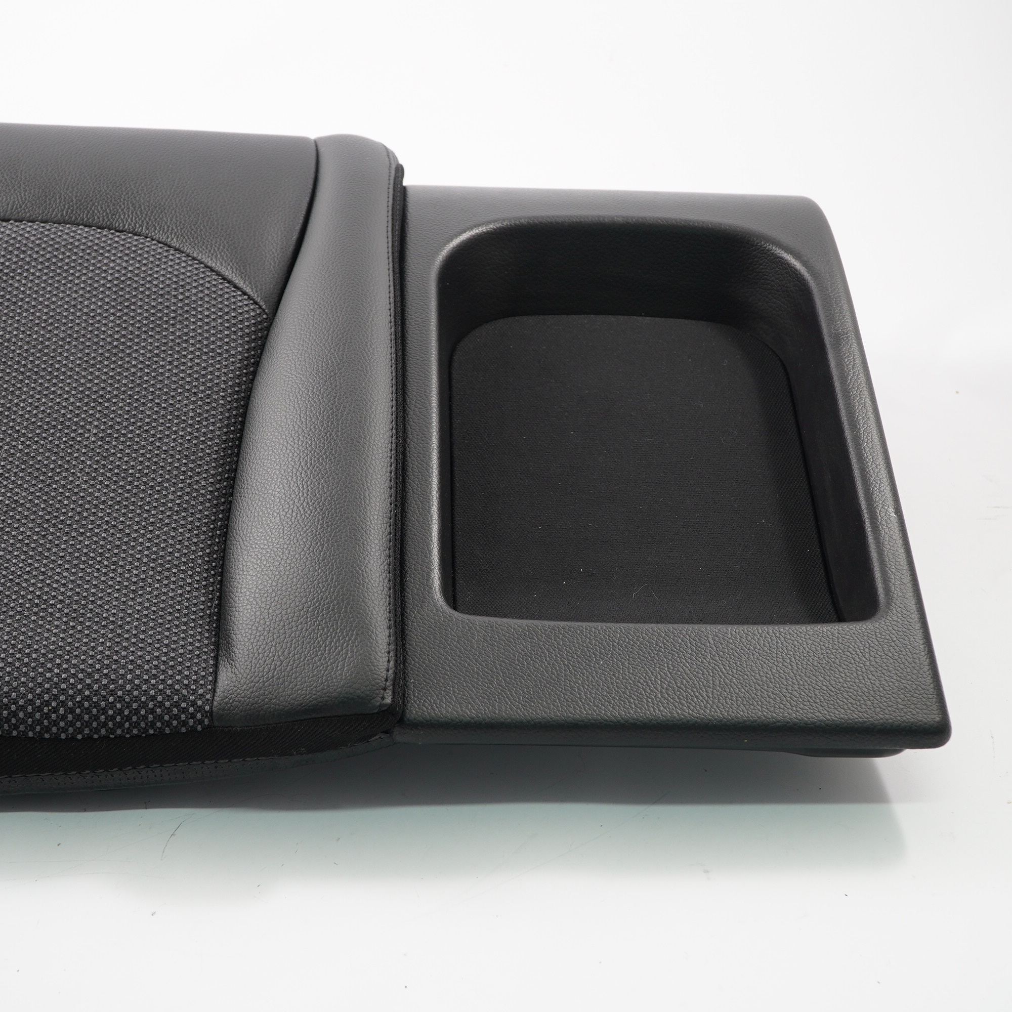 Mercedes C209 Seat Cover Rear Left N/S Seat Cushion Black Cloth Leather