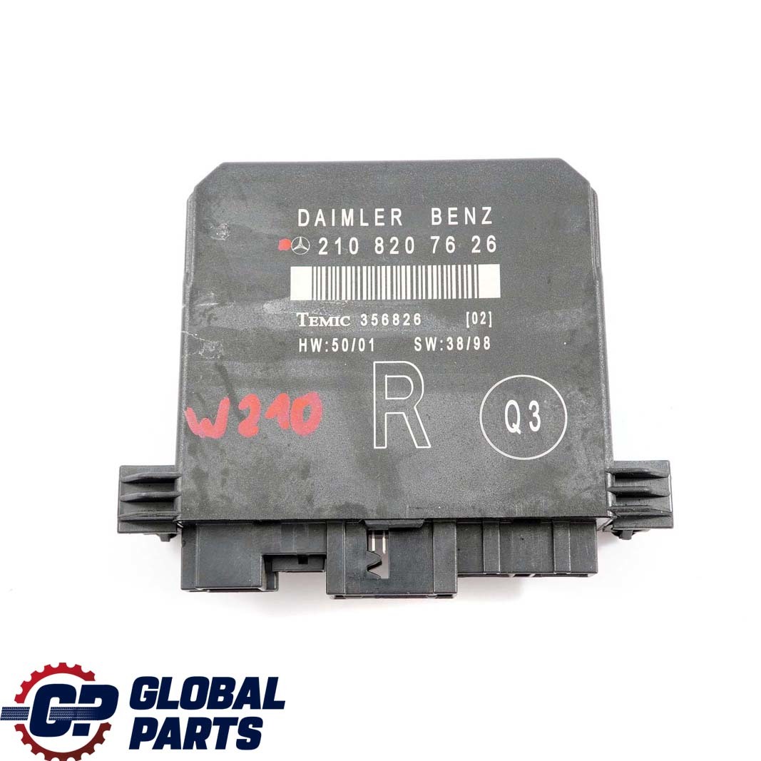 Mercedes-Benz C E W202 W210 Front Right Door O/S Control Module A2108207626