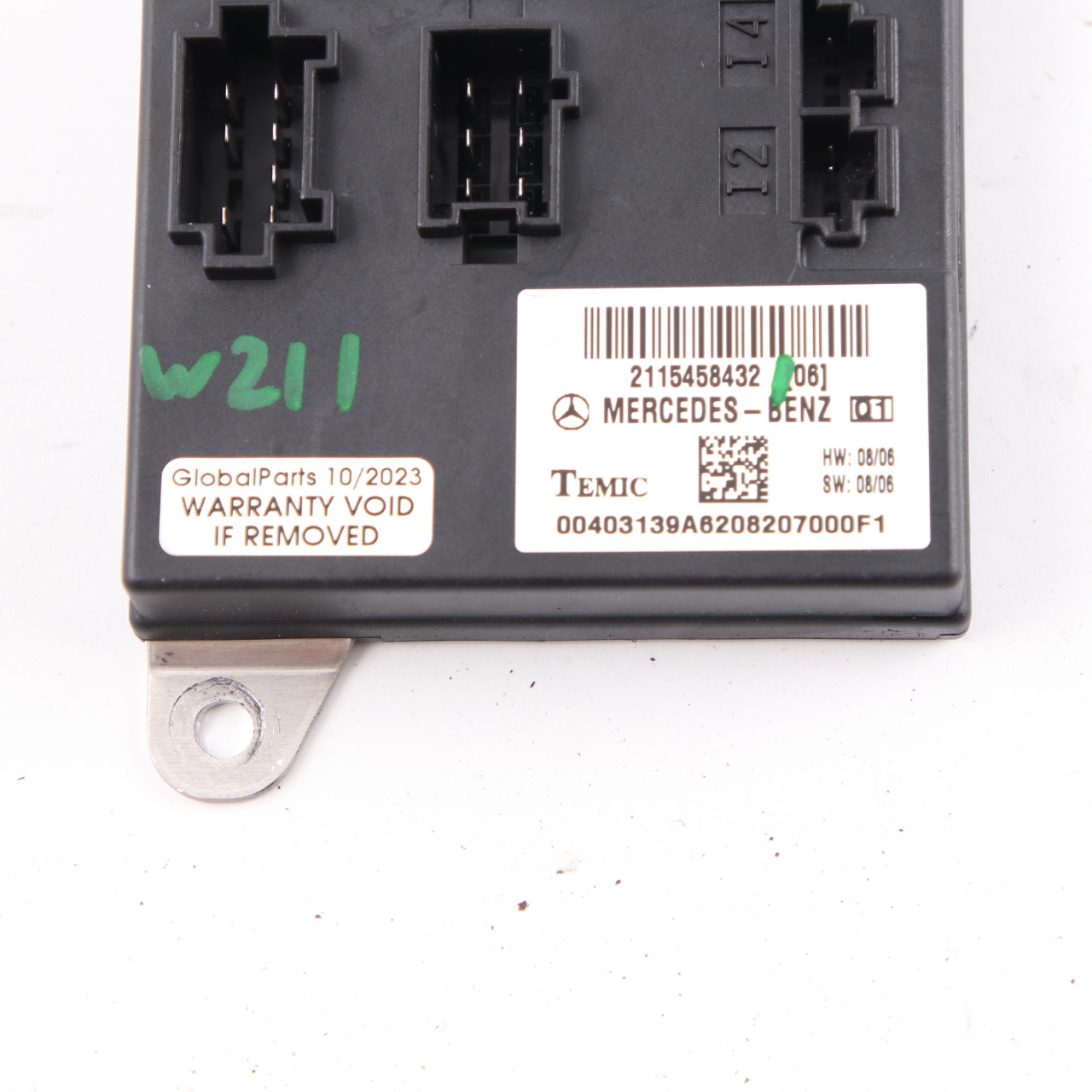 Mercedes W211 CLS C219 Body Control Module BCM Temic A2115458432