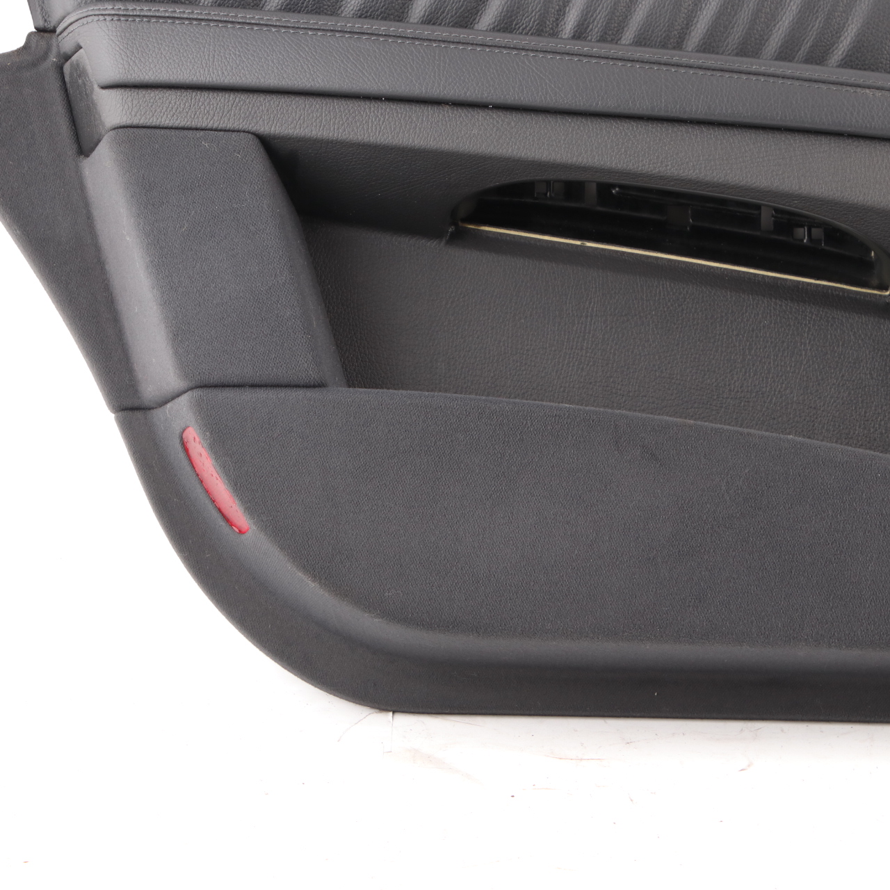 Mercedes W211 Door Card Front Left N/S Door Interior Trim Panel Black Leather