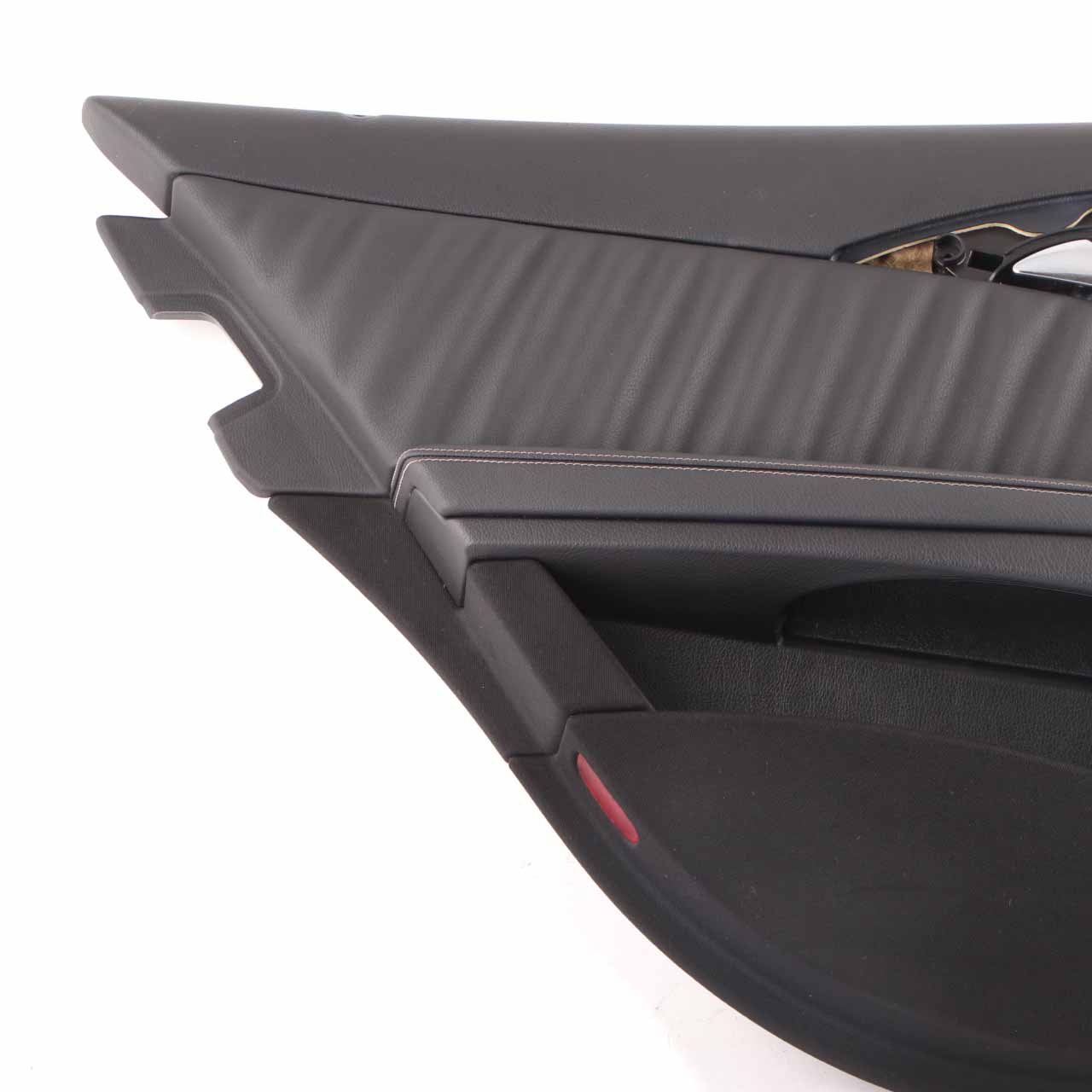 Mercedes W211 Door Card Rear Left N/S Door Trim Panel Lining Leather Black