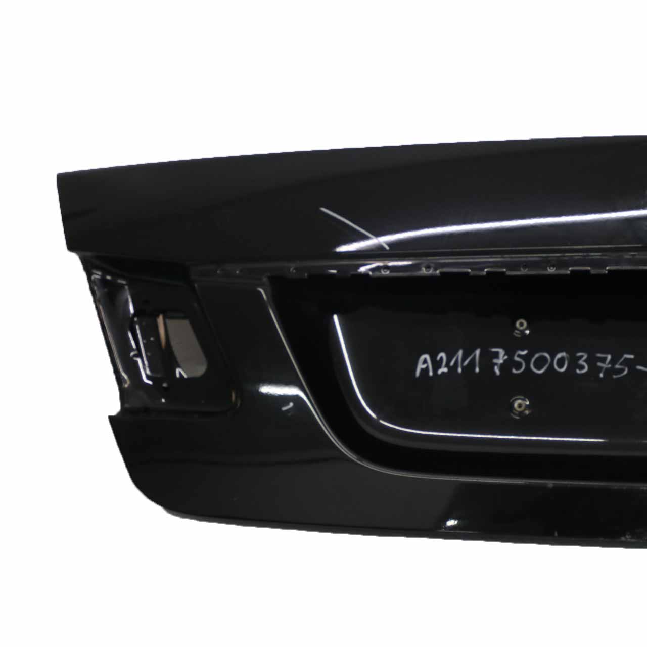 Mercedes W211 Boot Trunk Lid Tailgate Saloon Obsidian Black Metallic - 197