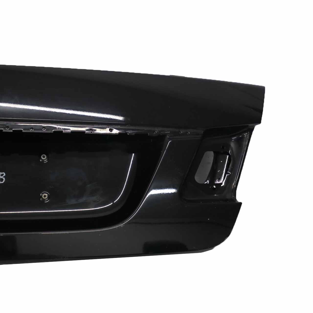 Mercedes W211 Boot Trunk Lid Tailgate Saloon Obsidian Black Metallic - 197