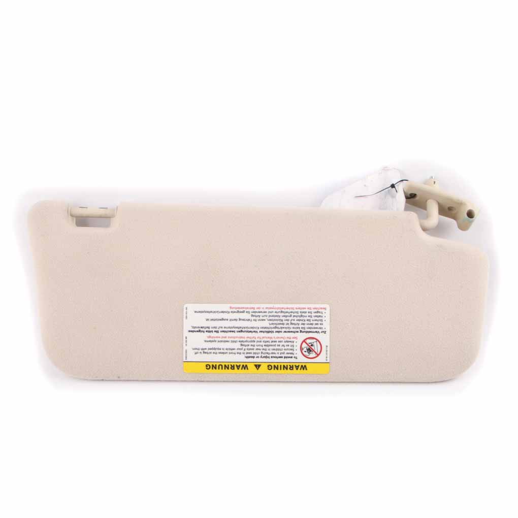 Sun Visor Mercedes S211 W211 Cover Left N/S Sunvisor Panel Beige A2118100310