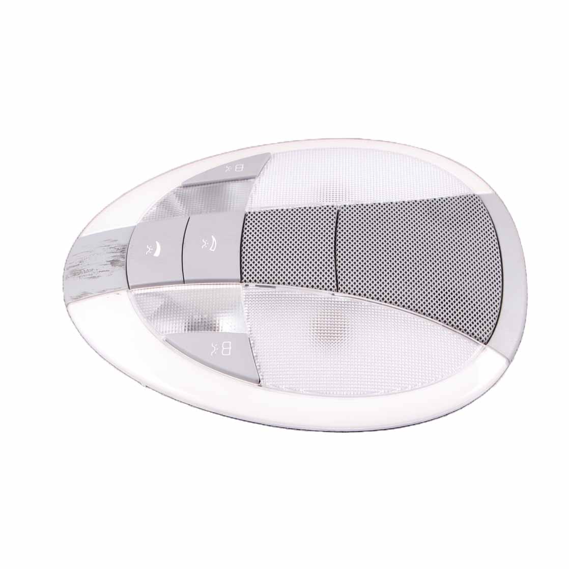 Mercedes W211 Rear Reading Lamp Roof Light Interior Switch Grey A2118202201