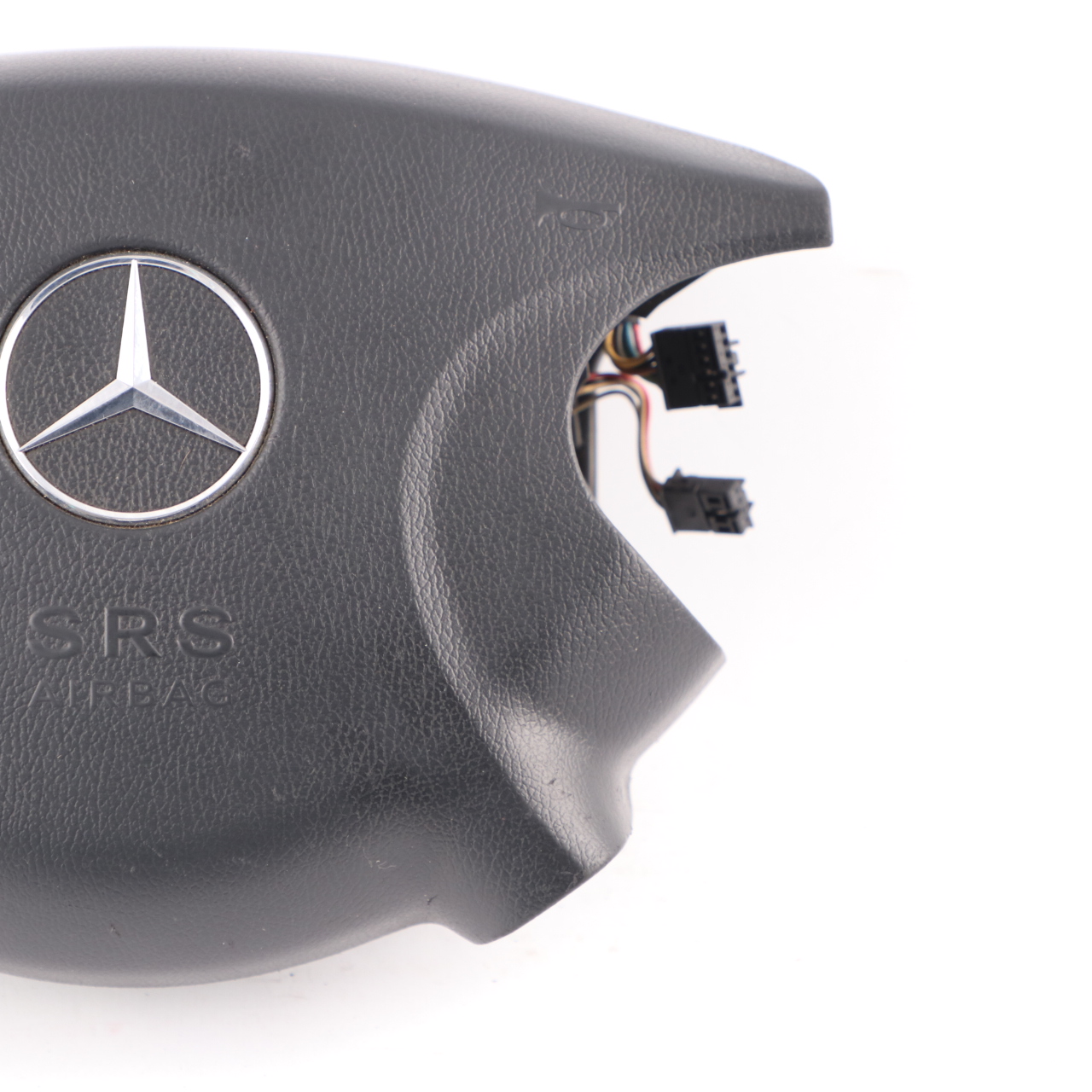 Mercedes W211 Steering Wheel Air Module Driver's Side Black A2118601202