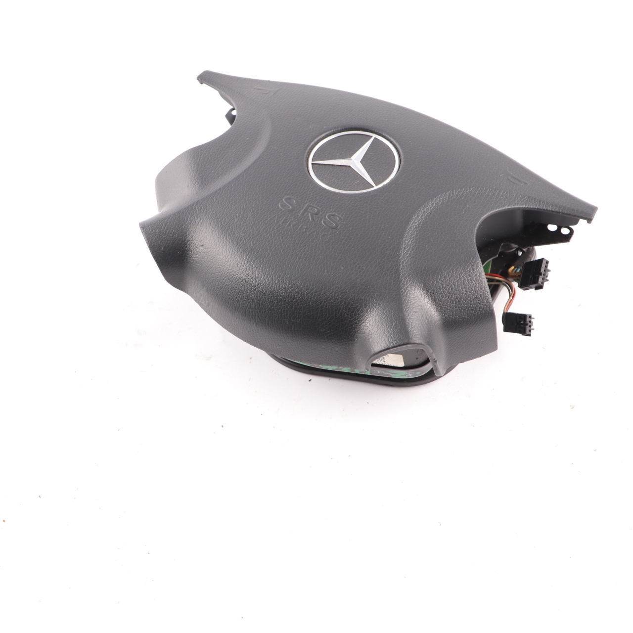 Mercedes W211 Steering Wheel Air Module Driver's Side Black A2118601202