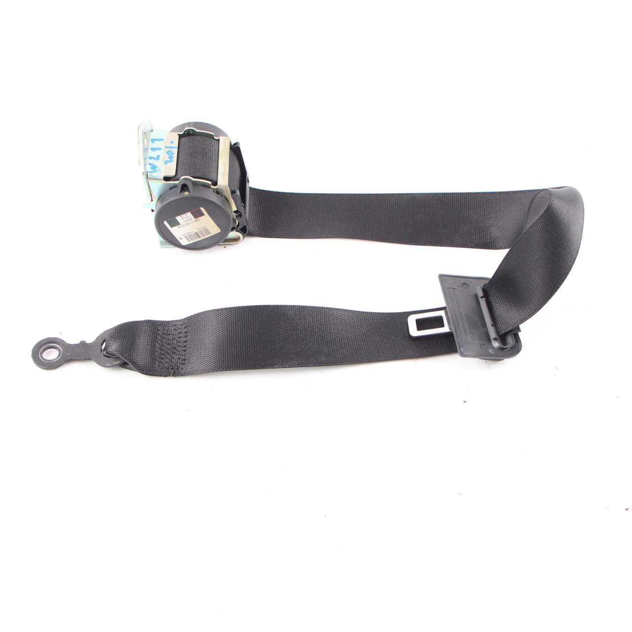 Seat Belt Mercedes W211 Saloon Rear Centre Middle Seatbelt Black A2118607785