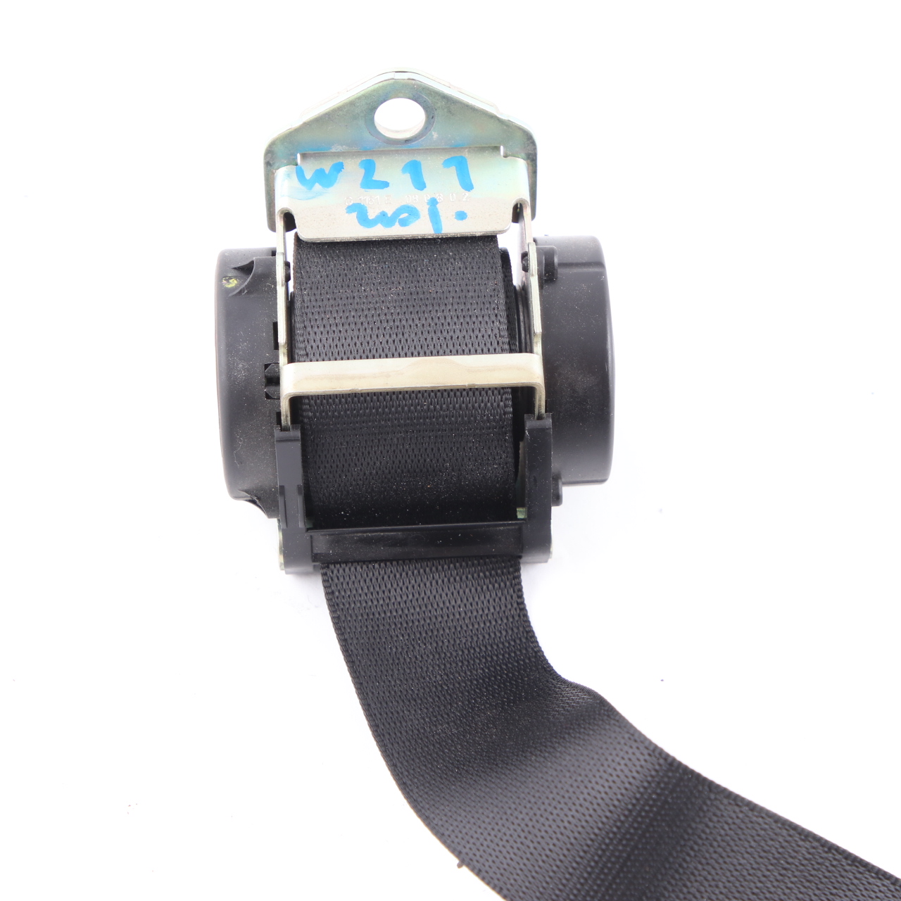 Seat Belt Mercedes W211 Saloon Rear Centre Middle Seatbelt Black A2118607785