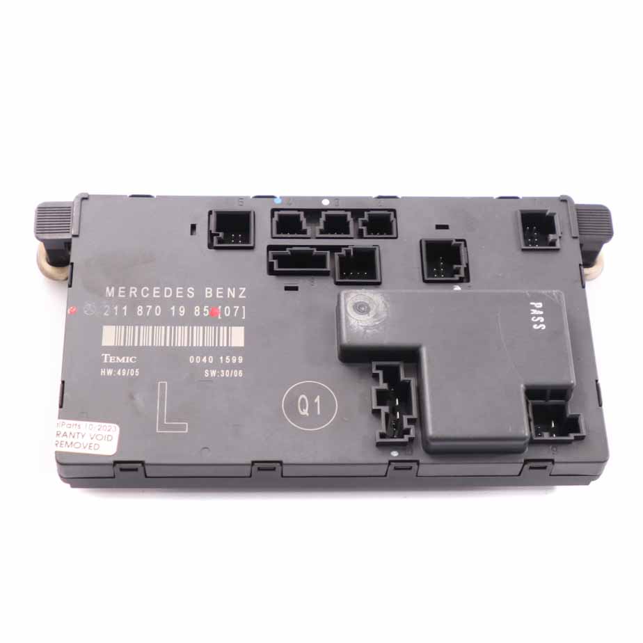 Mercedes W211 Door Module Front Left N/S Control Unit ECU A2118701985