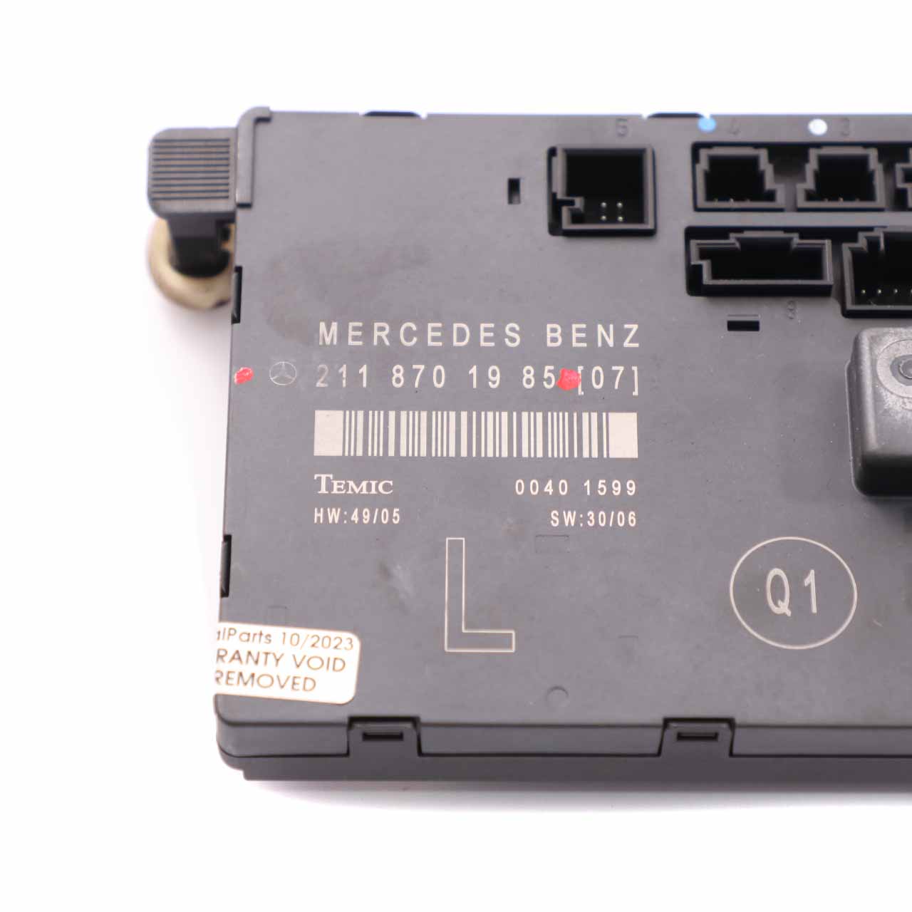 Mercedes W211 Door Module Front Left N/S Control Unit ECU A2118701985