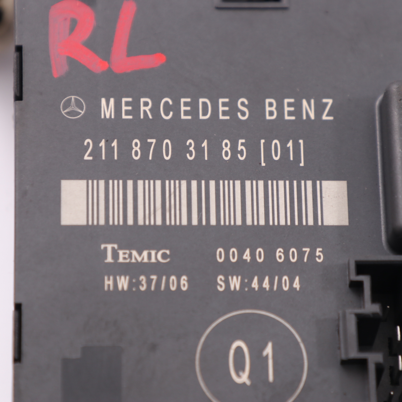 Mercedes W211 Door Module Rear Left N/S Control Unit ECU A2118703185