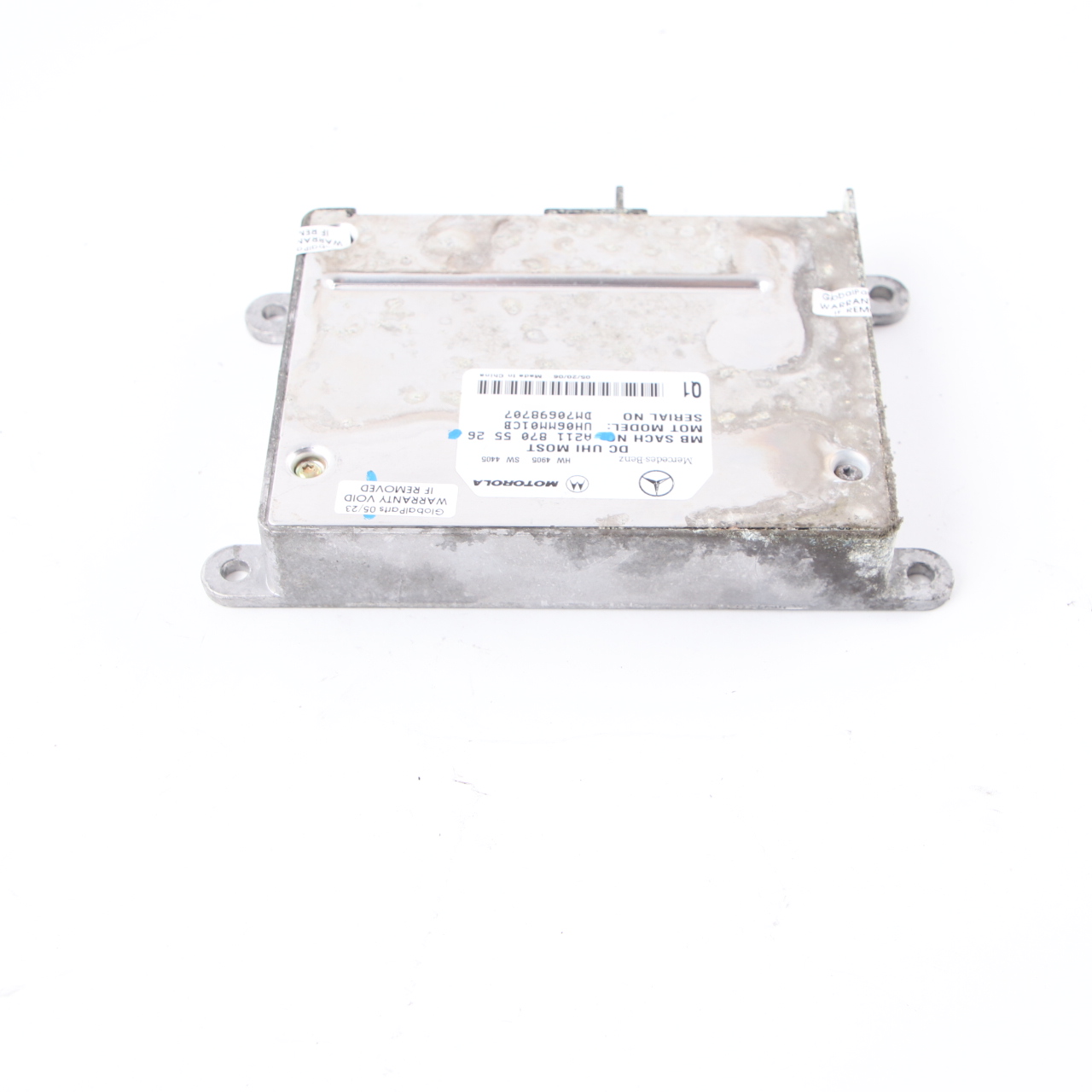 Mercedes W219 Motorola Telephone Control Module DC UHI MOST A2118705526