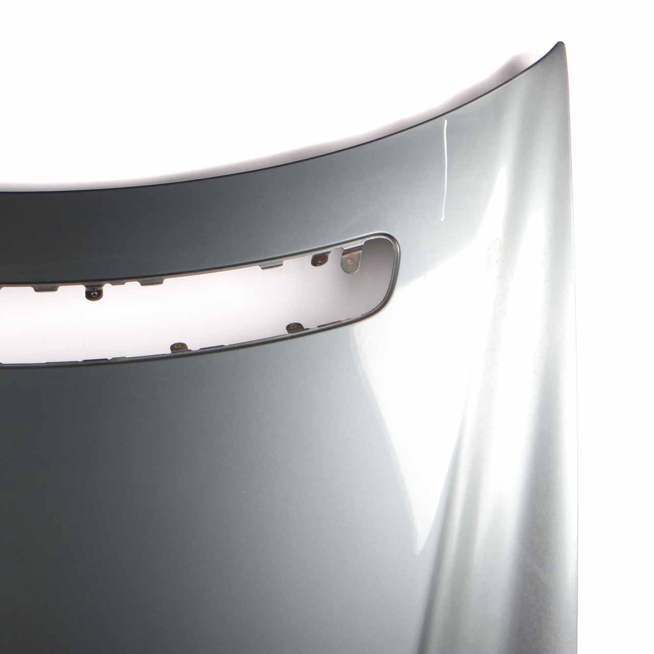 Mercedes W211 Hood Bonnet Trim Panel Covering Flint Grey Metallic - 368