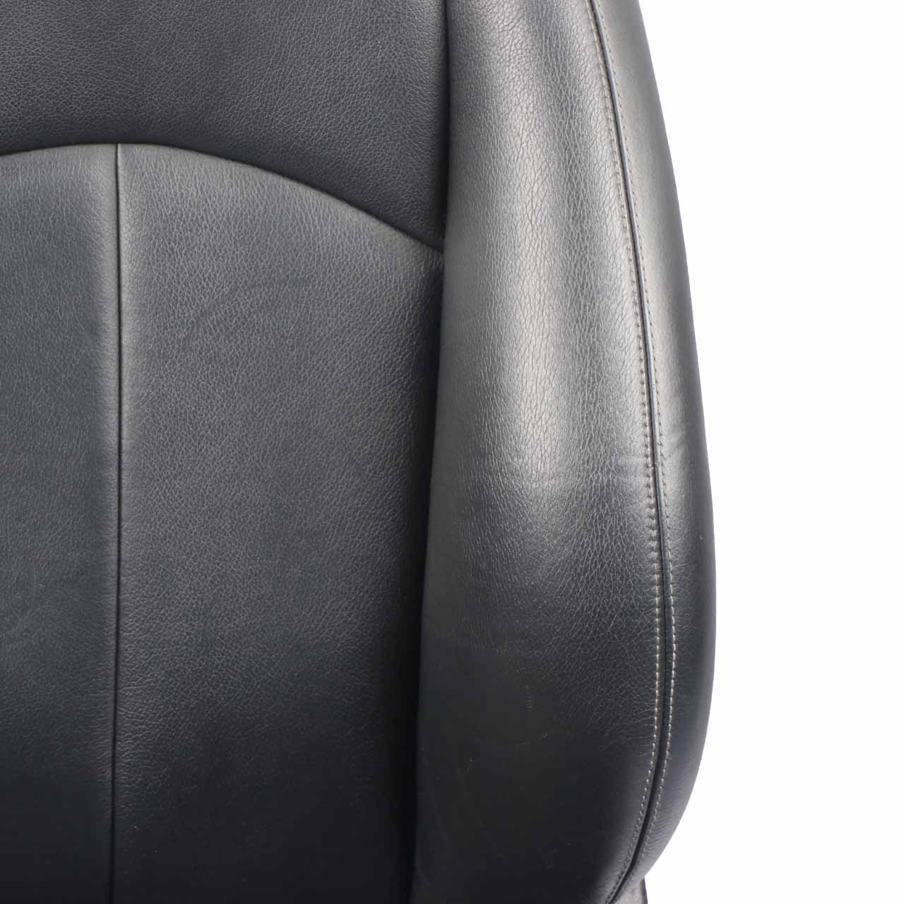 Front Seat Mercedes W211 Left N/S Leather Nappa Black Semi-Aniline