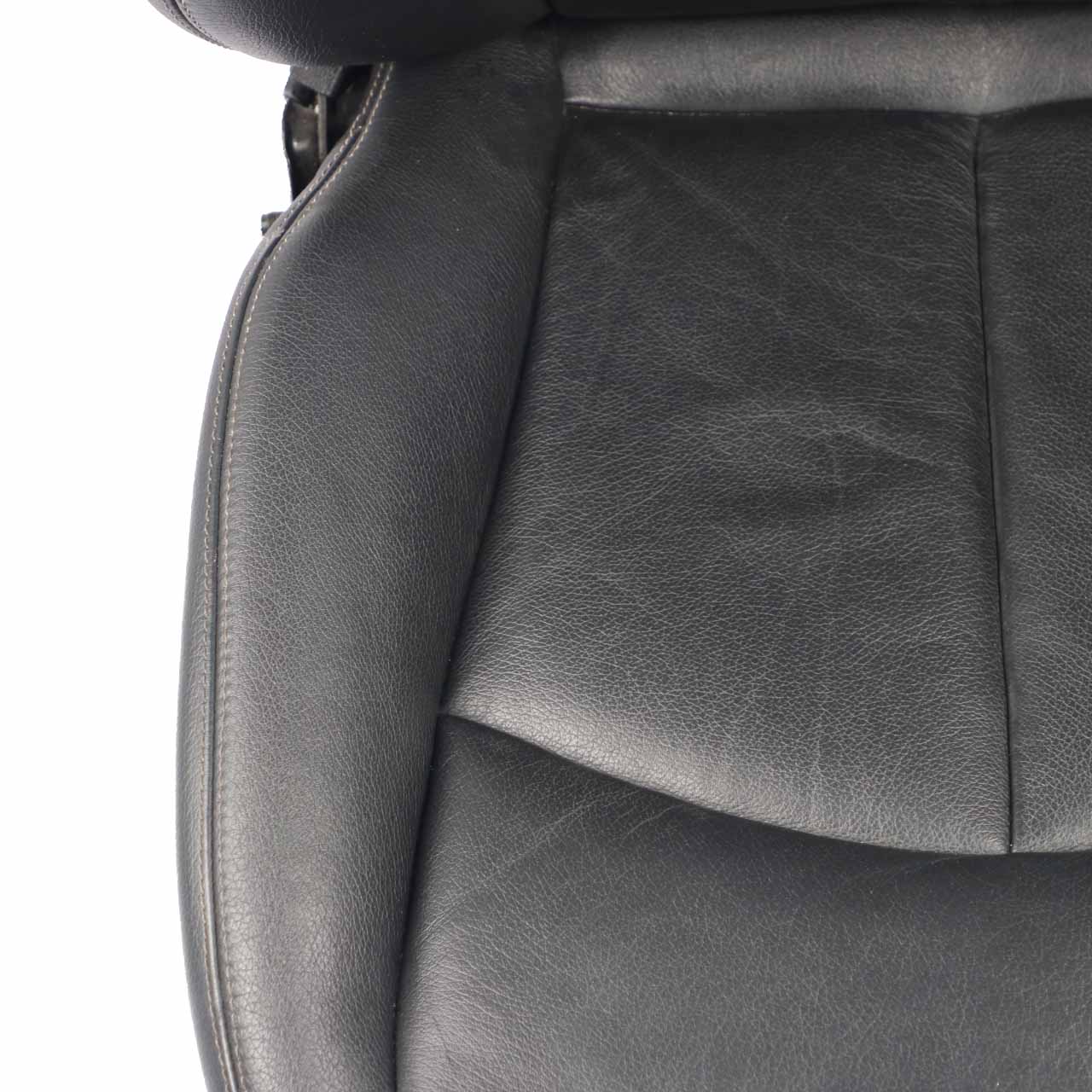 Front Seat Mercedes W211 Left N/S Leather Nappa Black Semi-Aniline