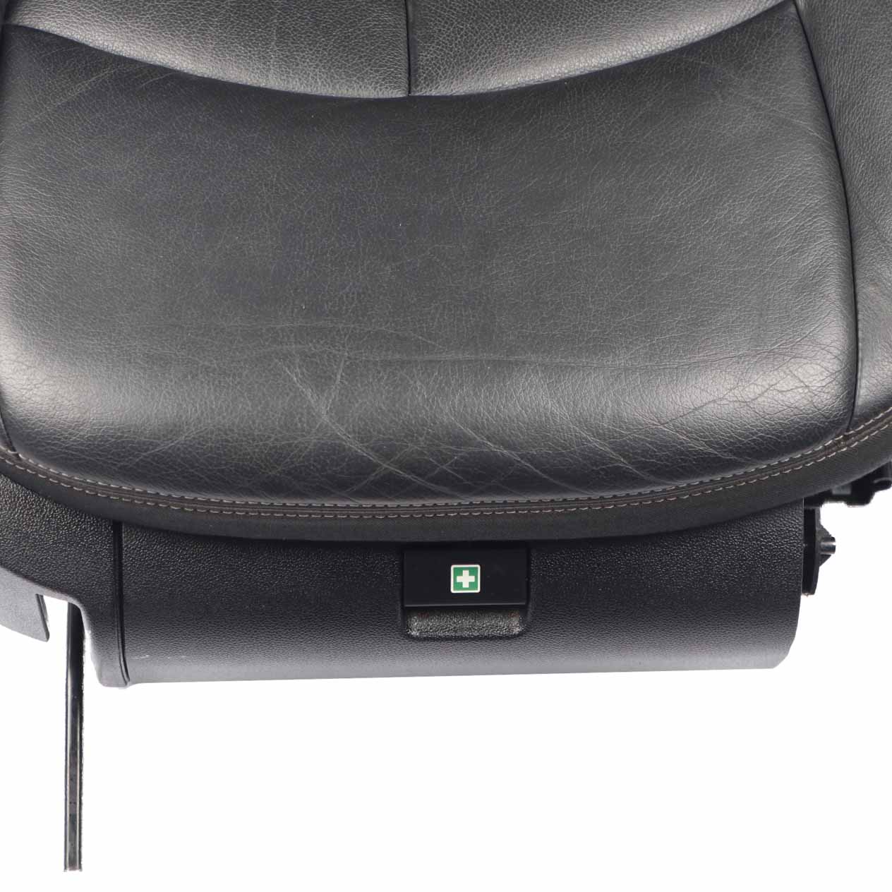 Front Seat Mercedes W211 Left N/S Leather Nappa Black Semi-Aniline