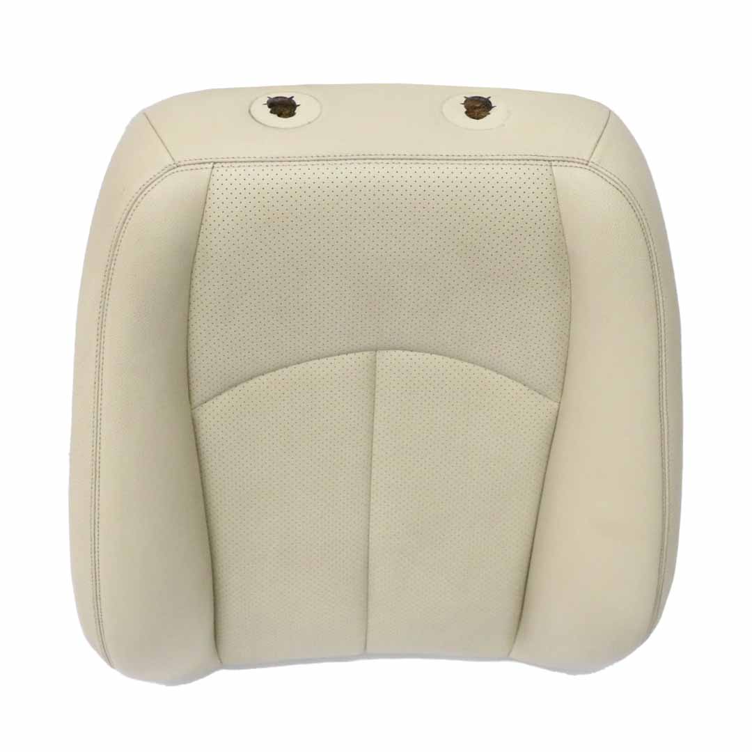 Mercedes W211 Seat Backrest Front Left Right N/O/S Cover Leather Artico Beige