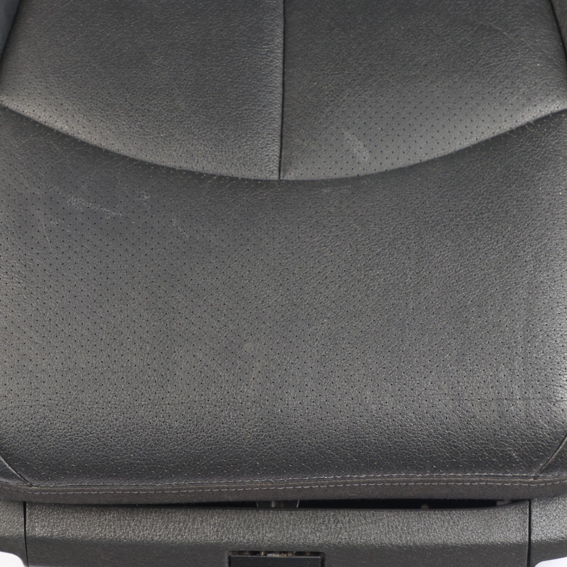 Mercedes W211 Front Seat Left N/S Heated Leather Nappa Black Semi-Aniline