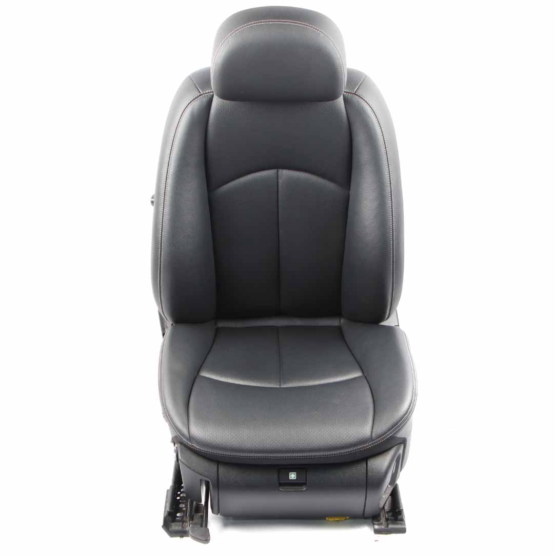 Mercedes W211 Front Left N/S Sport Artico Leather Heated Seat Black Imitation