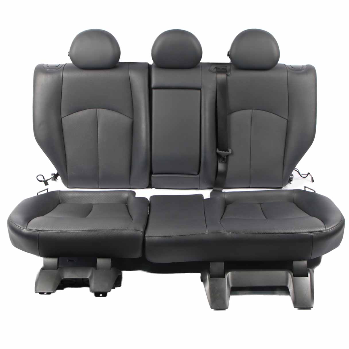 Leather Seats Mercedes S211 Touring Heated Black Interior Front Rear Seat