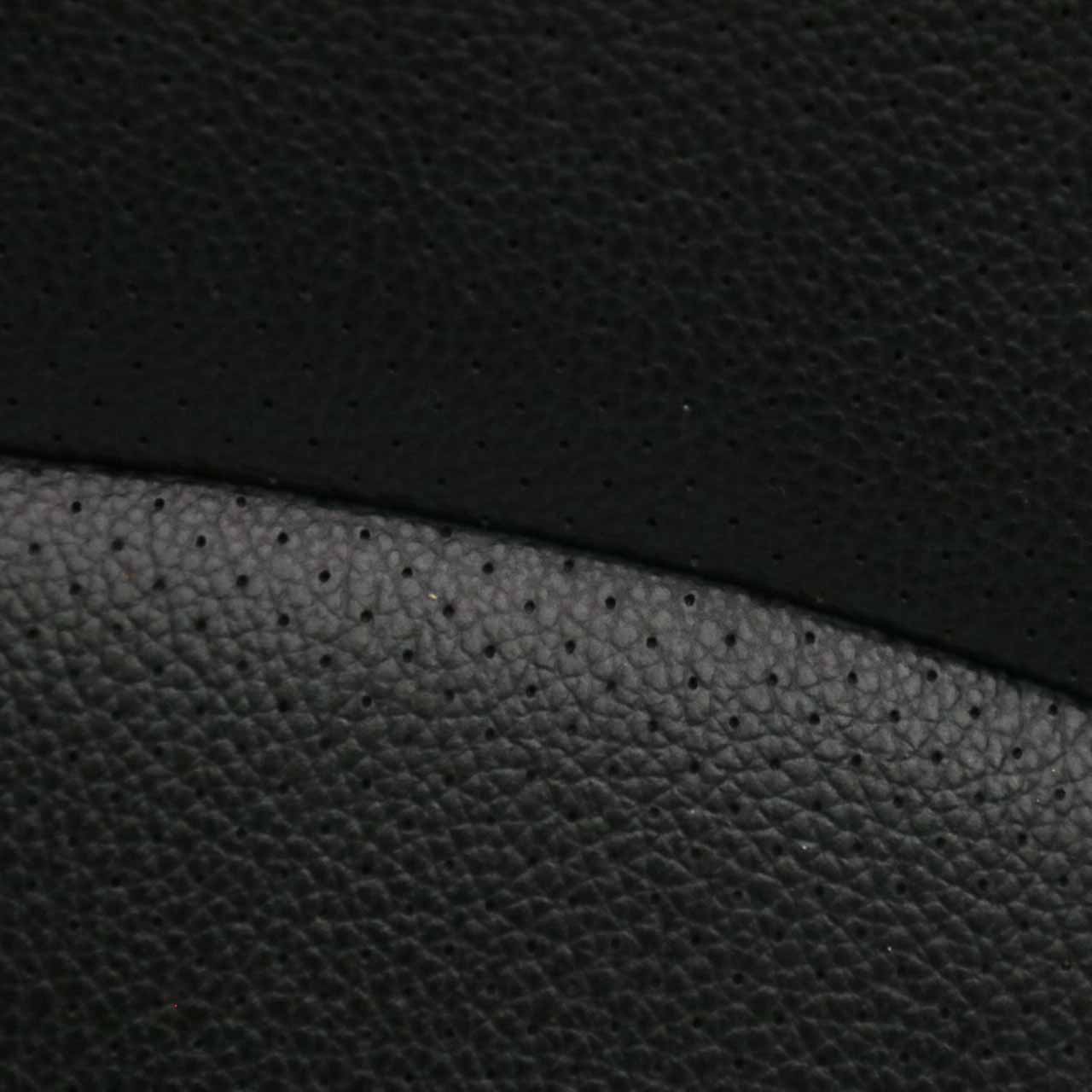 Mercedes W211 Rear Seat Backrest Cover Saloon Black Imitation Leather Artico