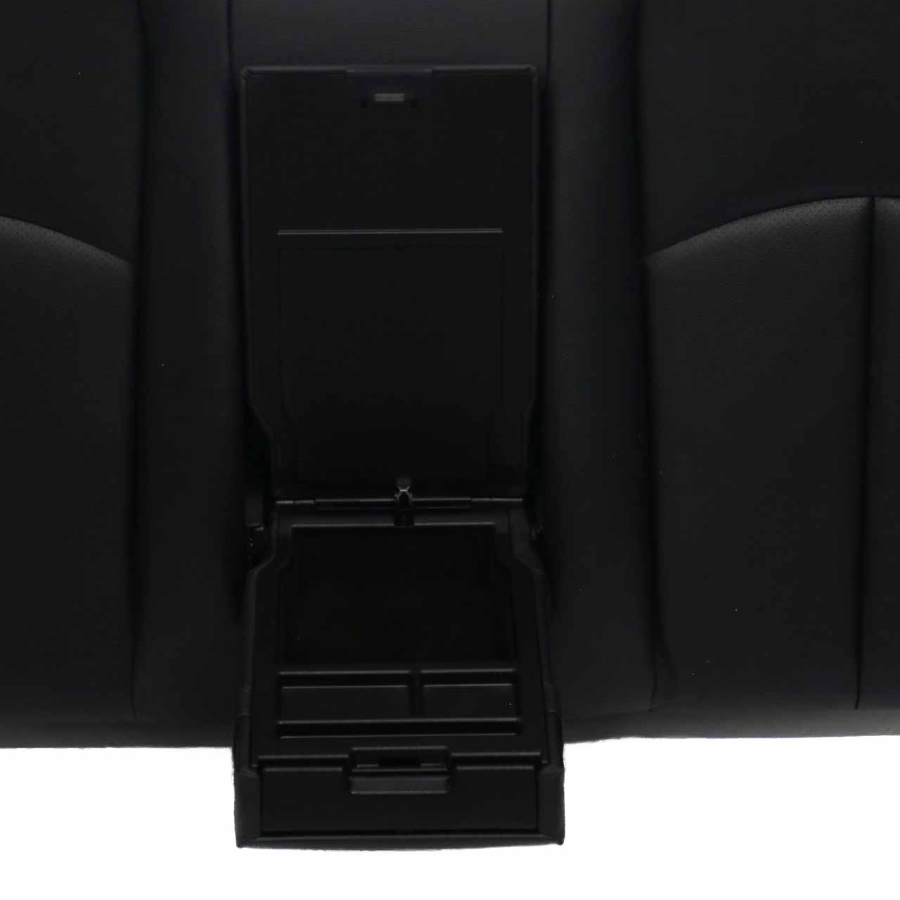 Mercedes W211 Rear Seat Backrest Cover Saloon Black Imitation Leather Artico