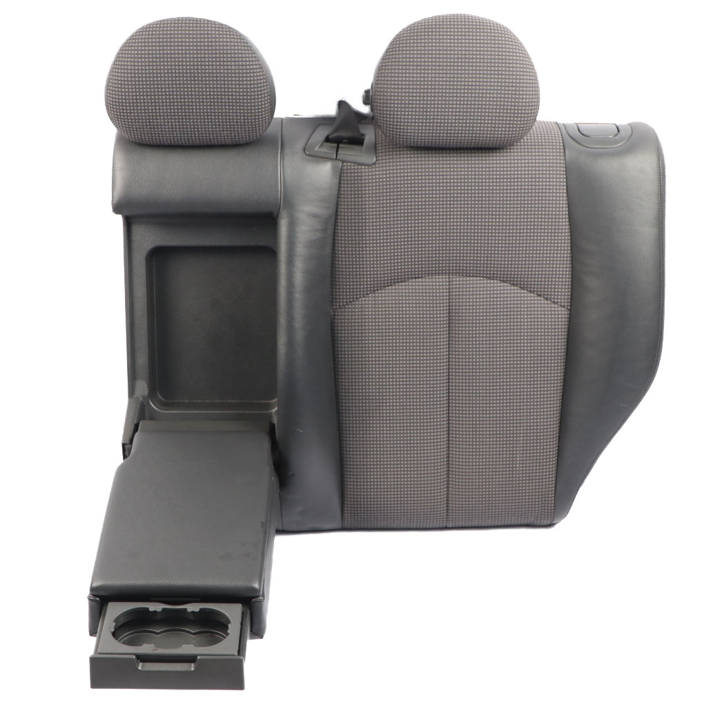 Mercedes S211 Rear Left Seat N/S Electrical Backrest Cloth Leather Anthracite