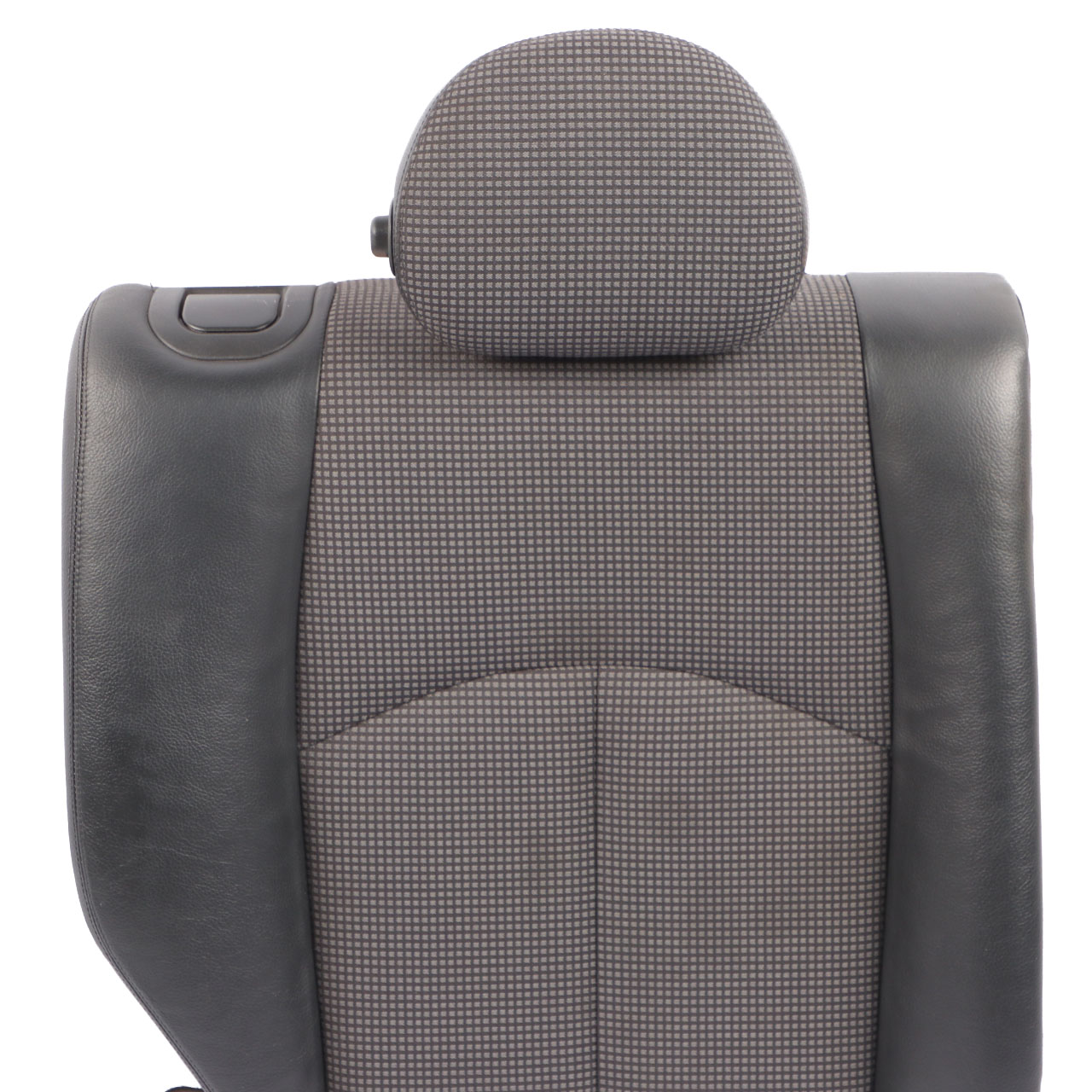 Mercedes S211 Rear Right Seat O/S Electrical Backrest Cloth Leather Anthracite