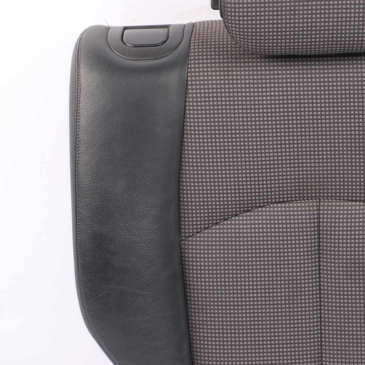 Mercedes S211 Rear Right Seat O/S Electrical Backrest Cloth Leather Anthracite