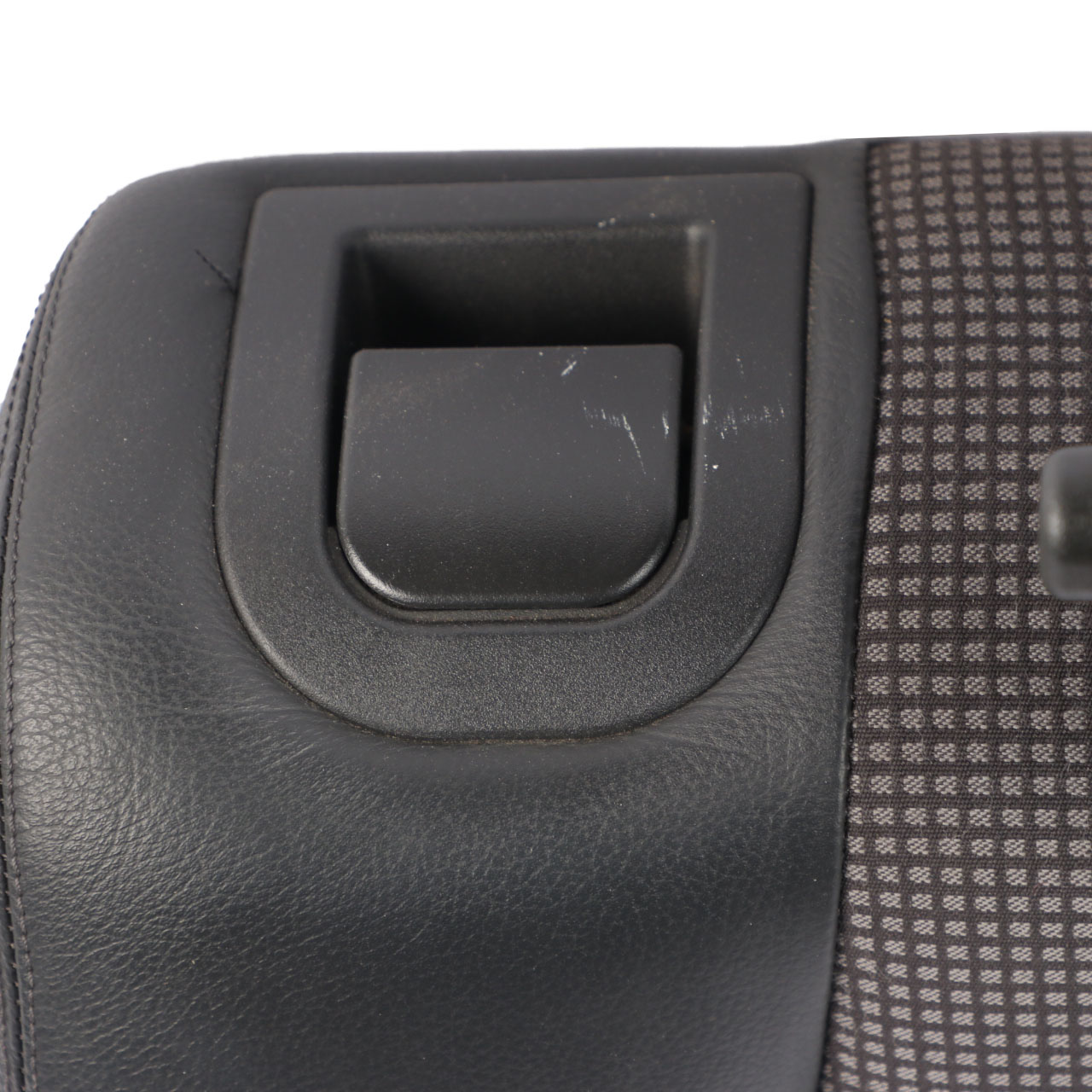 Mercedes S211 Rear Right Seat O/S Electrical Backrest Cloth Leather Anthracite