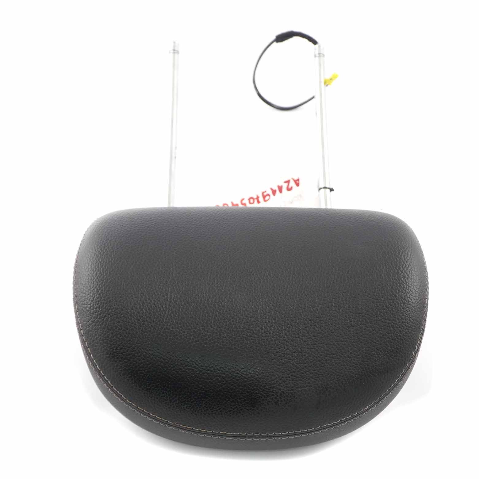 Mercedes W211 Headrest Front Left Right Seat N/O/S Imitation Leather Black