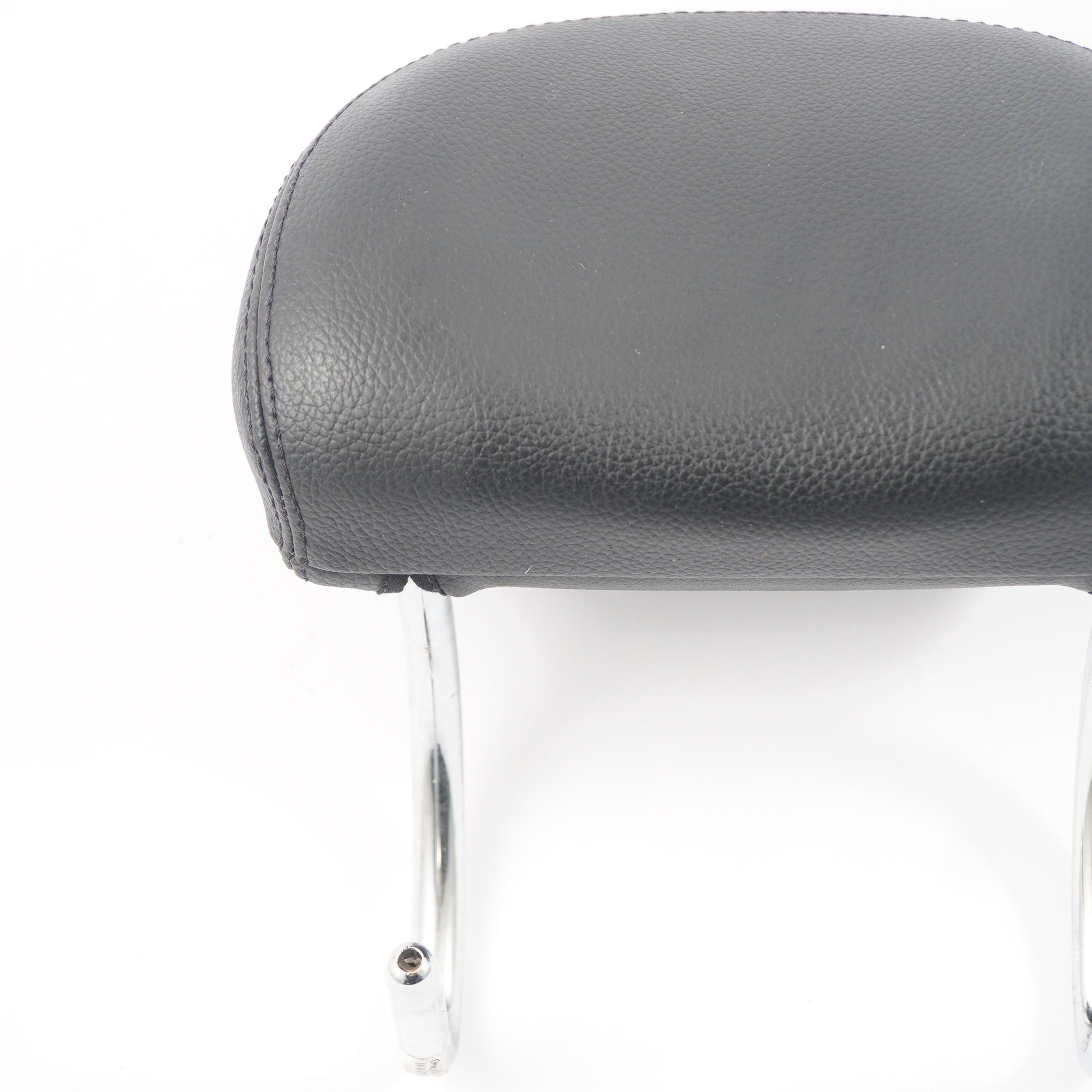 Mercedes W211 Saloon Rear Seat Headrest Leather Black Head Rest Covering